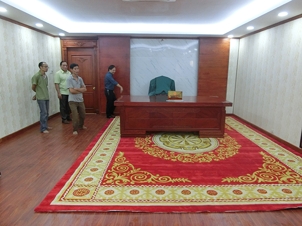 Thảm trang trí nổi bật phòng làm việc