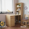 Mẫu bàn học đẹp BH16 màu vân gỗ