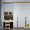 Tủ quần áo kết hợp bàn làm việc TA17 1