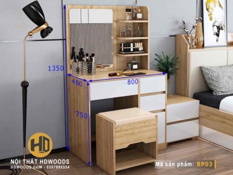 Bàn trang điểm hiện đại BP03 6